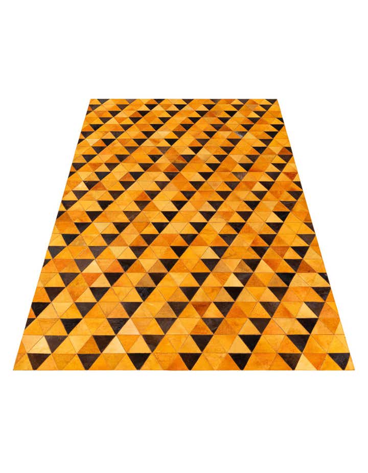 5' x 8' 2 Cowhide Stocks Rug