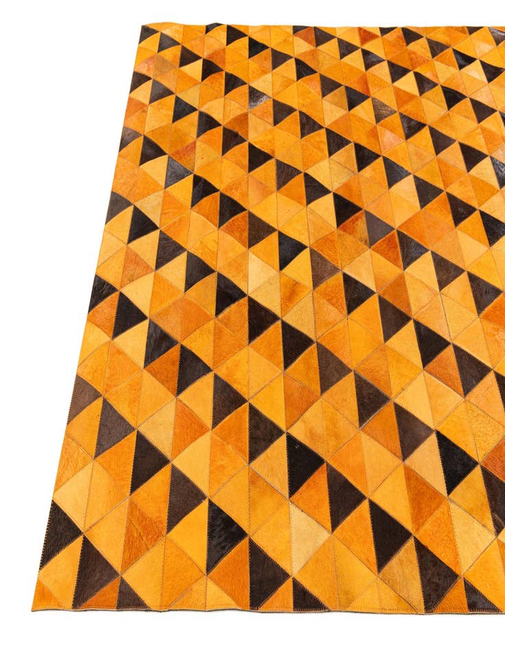 Detail image of 5' x 8' 2 Cowhide Stocks Rug