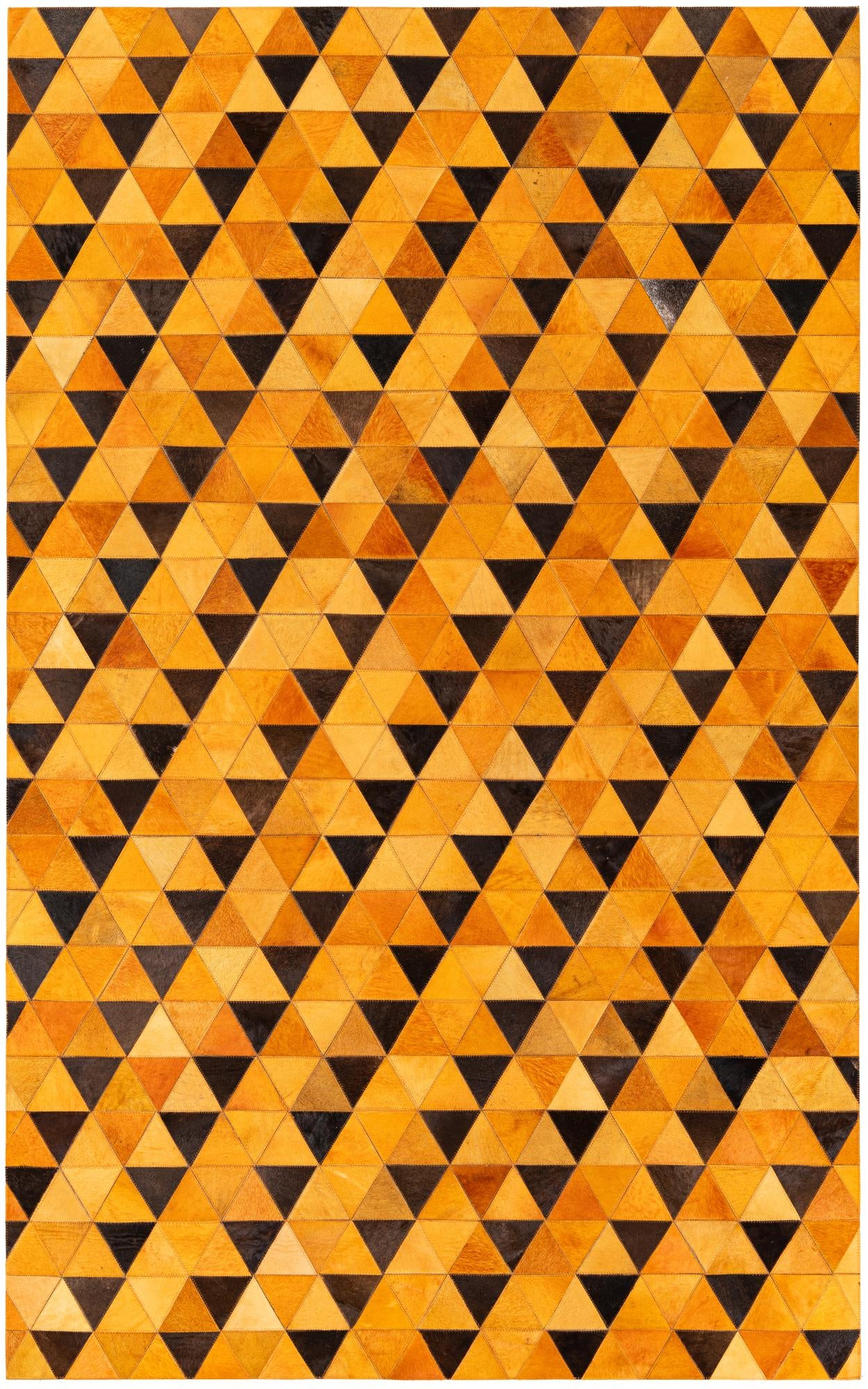 5' x 8' 2 Cowhide Stocks Rug