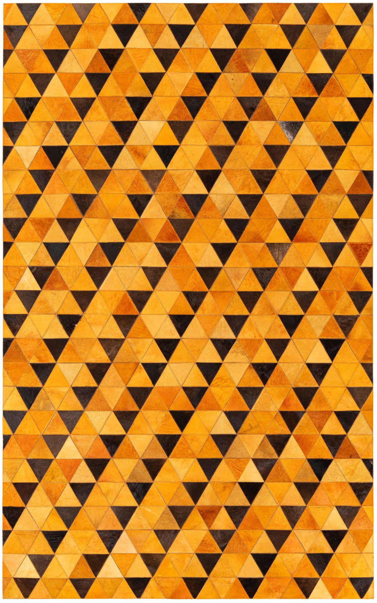 5' x 8' 2 Cowhide Stocks Rug