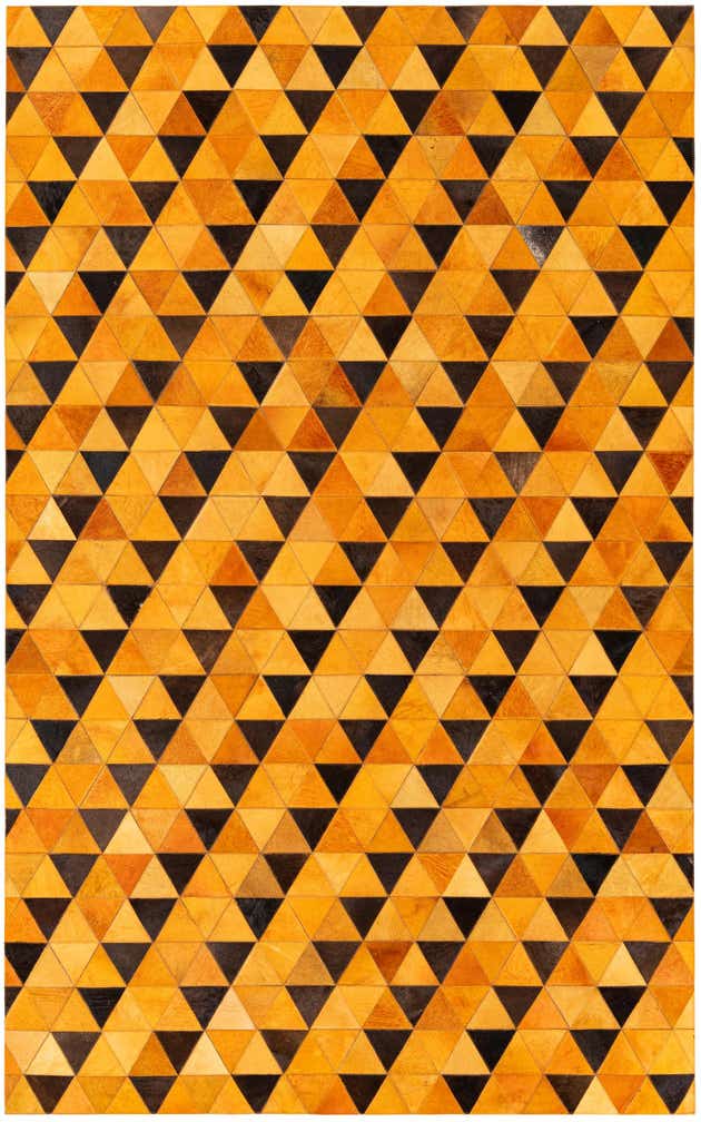 5' x 8' 2 Cowhide Stocks Rug