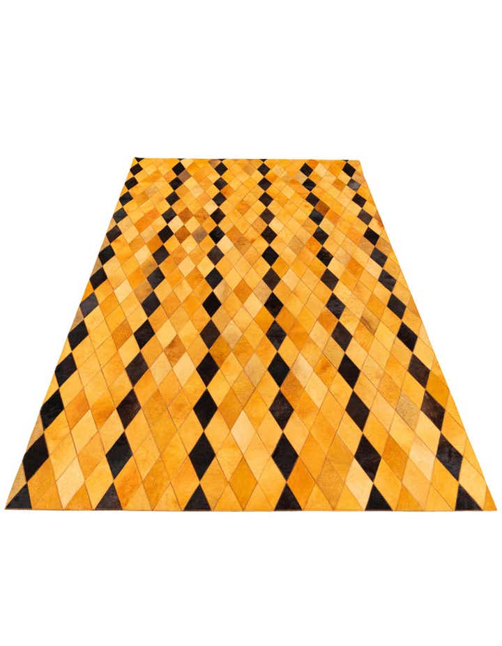 5' 1 x 8' 1 Cowhide Stocks Rug