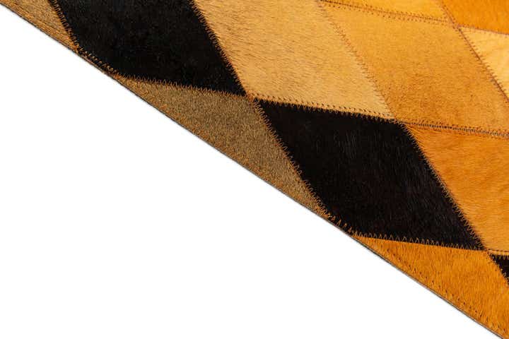5' 1 x 8' 1 Cowhide Stocks Rug