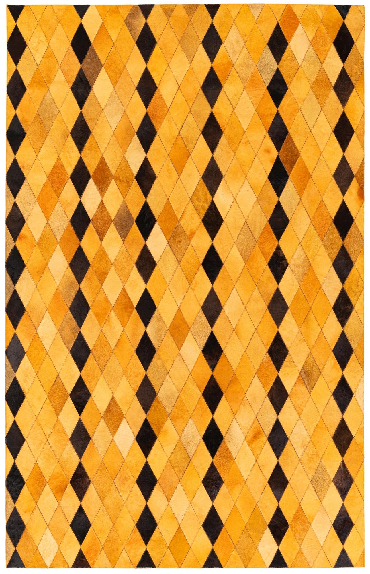 5' 1 x 8' 1 Cowhide Stocks Rug