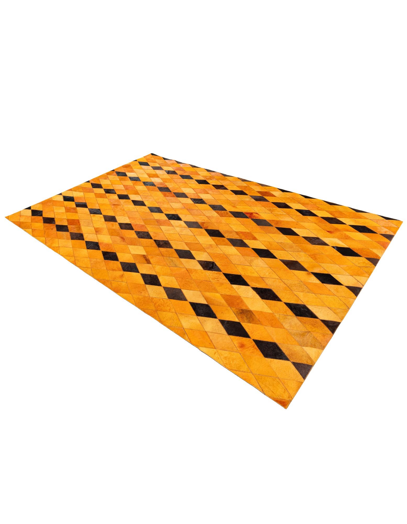 5' 1 x 8' 1 Cowhide Stocks Rug