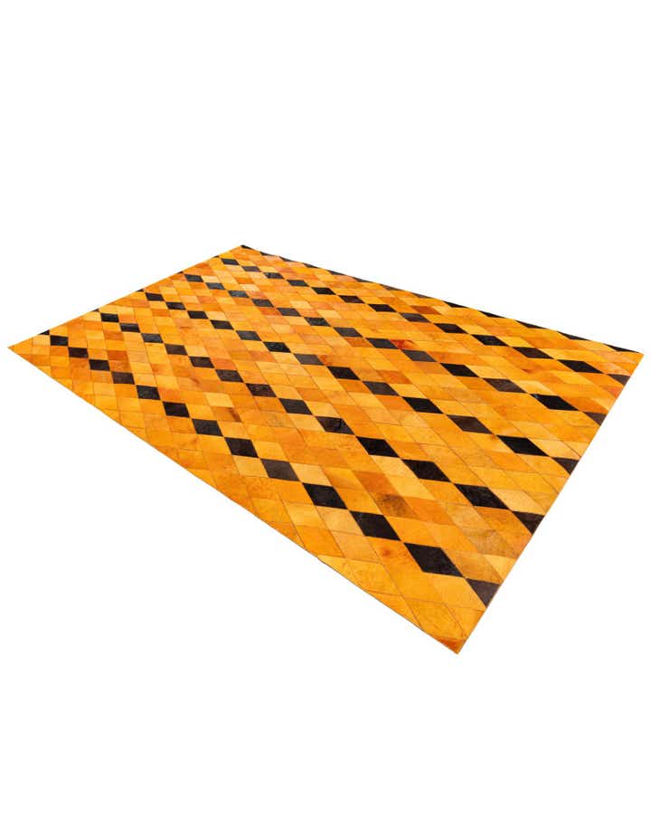 5' 1 x 8' 1 Cowhide Stocks Rug