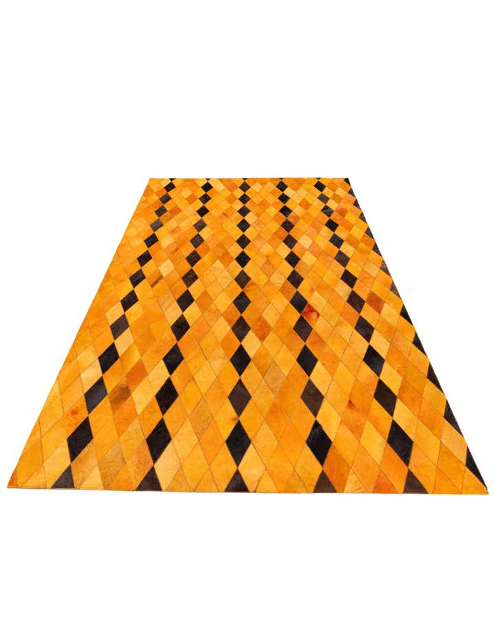 5' 1 x 8' 1 Cowhide Stocks Rug