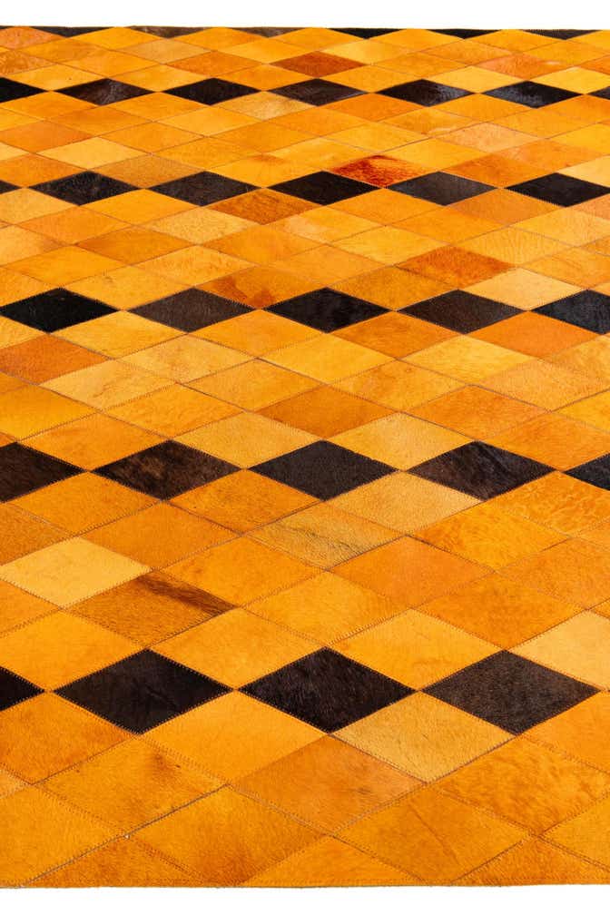 5' 1 x 8' 1 Cowhide Stocks Rug