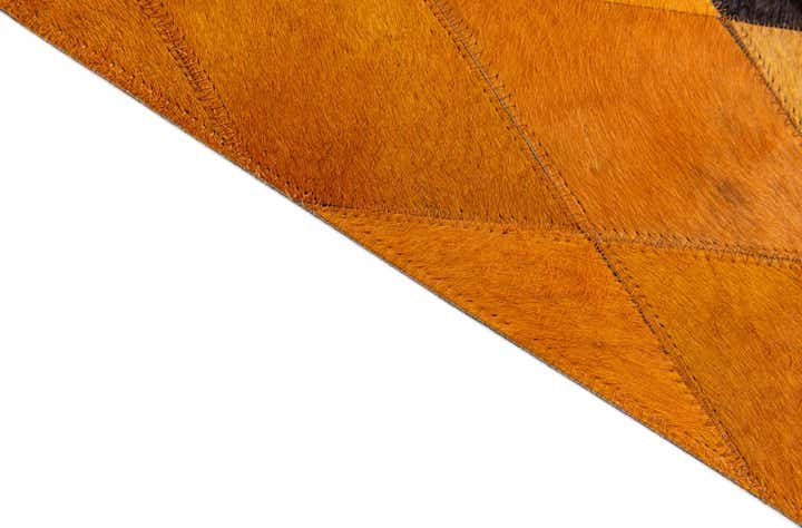 5' 1 x 8' 1 Cowhide Stocks Rug