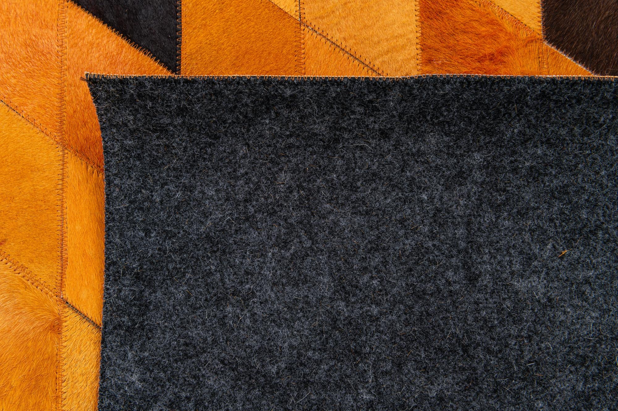 5' 1 x 8' 1 Cowhide Stocks Rug