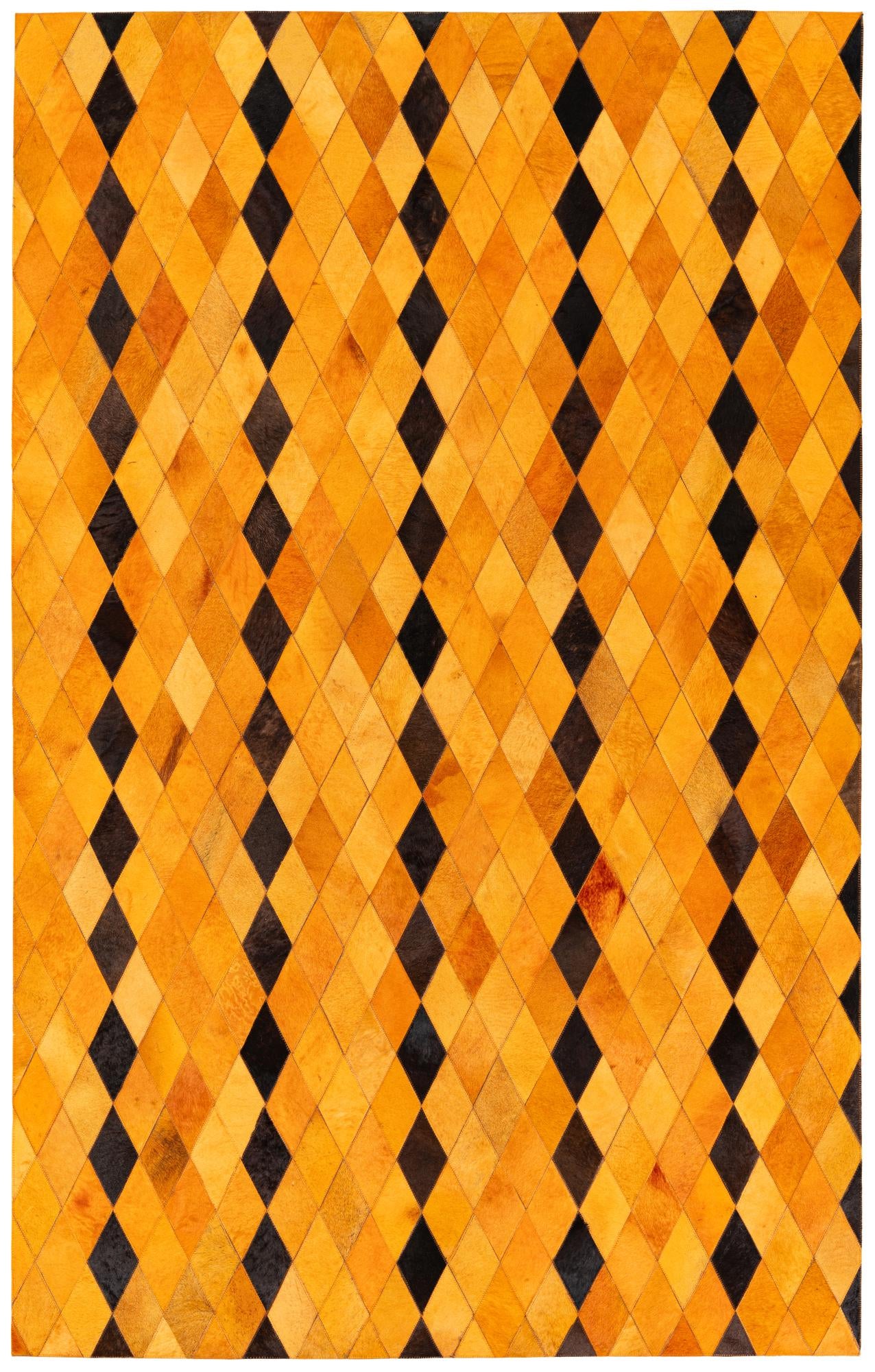 5' 1 x 8' 1 Cowhide Stocks Rug