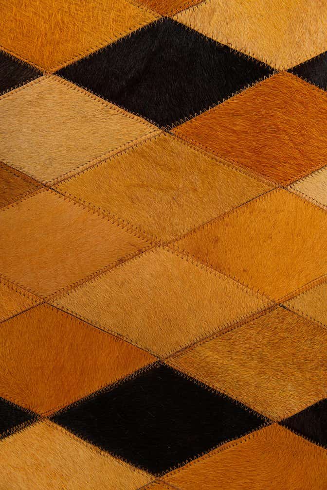 5' 1 x 7' 11 Cowhide Stocks Rug