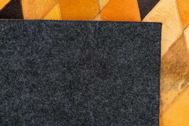 5' 1 x 7' 11 Cowhide Stocks Rug