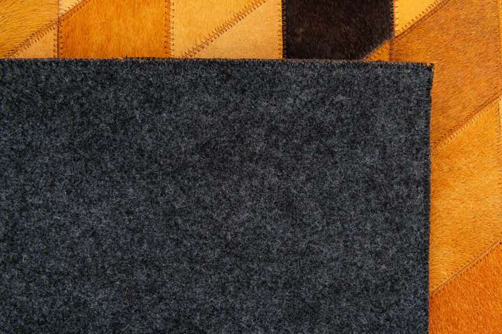5' 1 x 8' Cowhide Stocks Rug