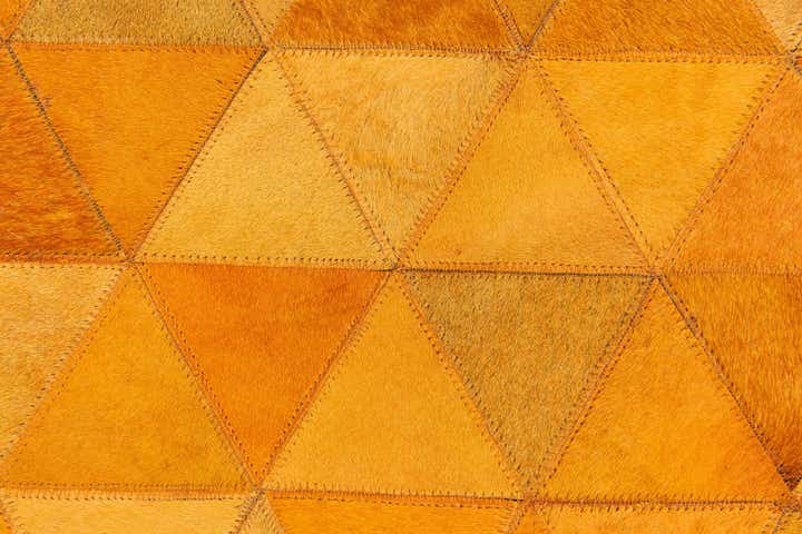 5' 2 x 8' 1 Cowhide Stocks Rug