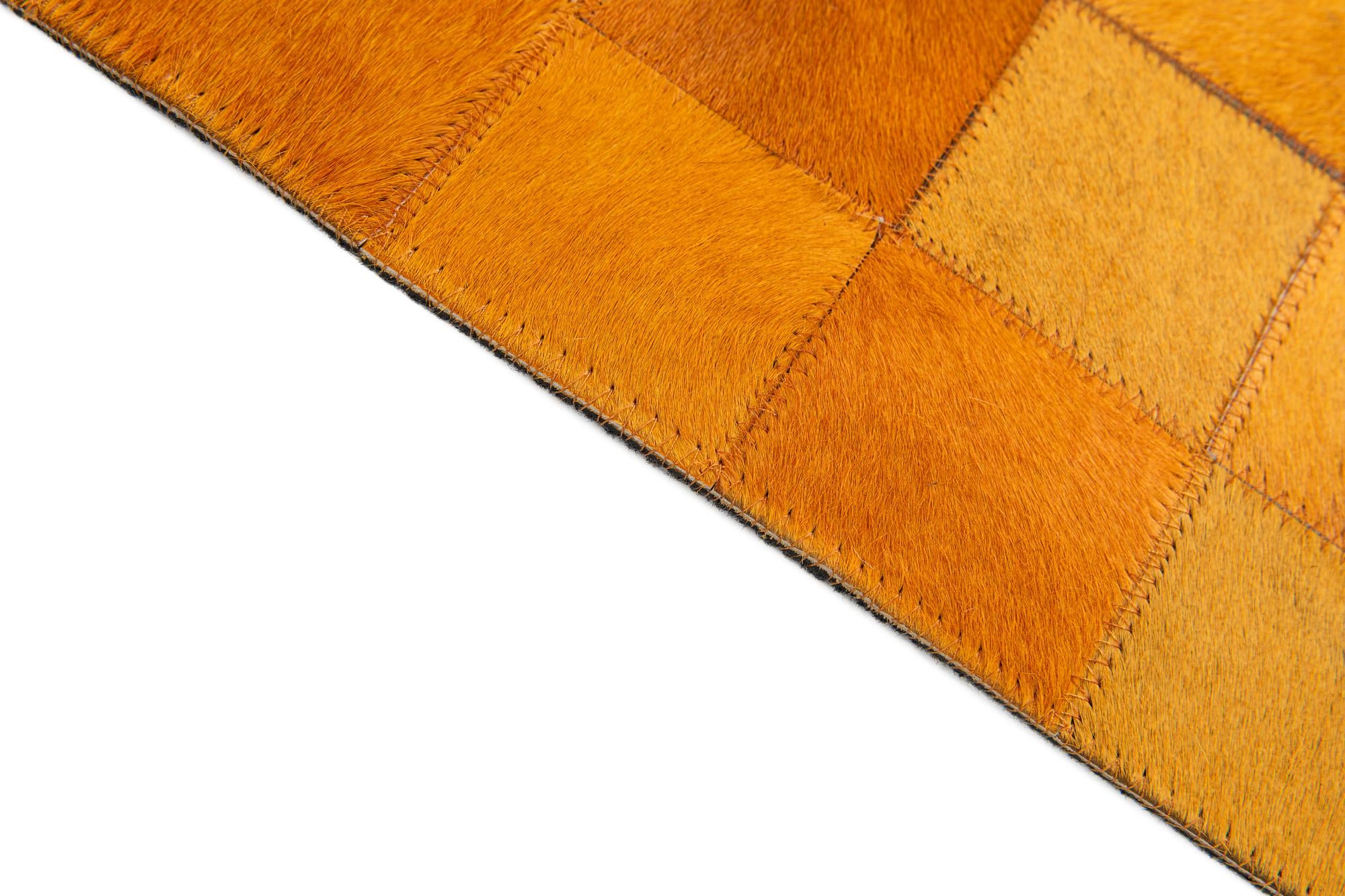 5' 3 x 8' 2 Cowhide Stocks Rug