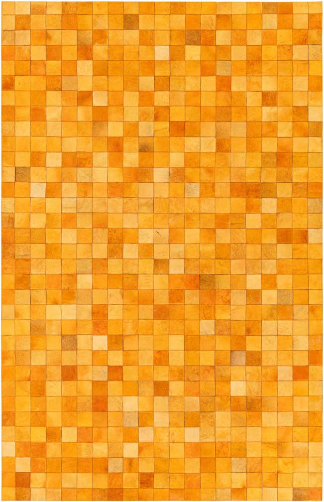 5' 3 x 8' 2 Cowhide Stocks Rug