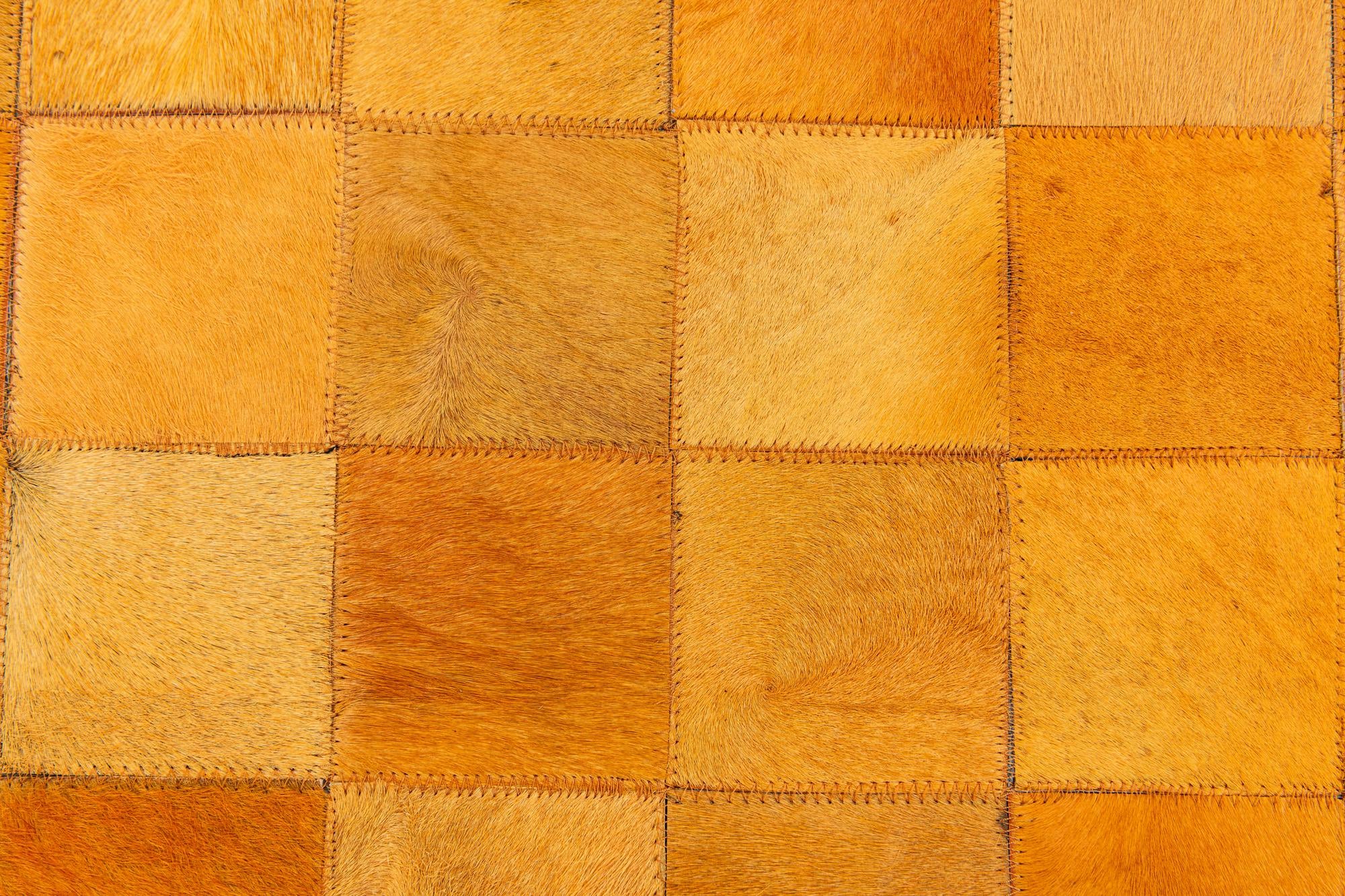 5' 2 x 8' Cowhide Stocks Rug