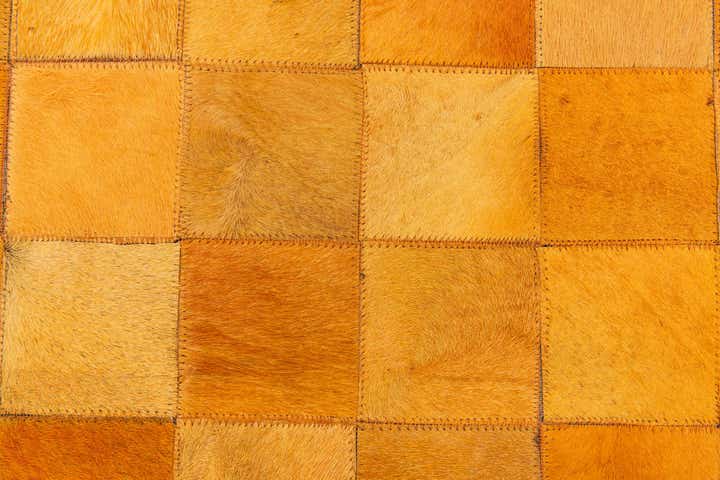 5' 2 x 8' Cowhide Stocks Rug