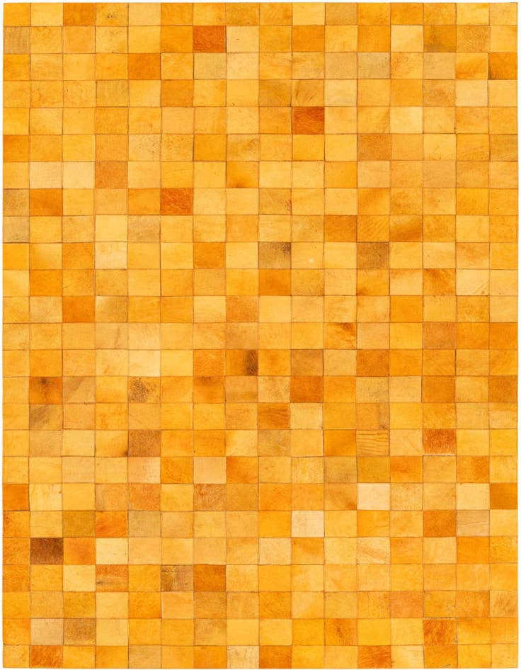 Detail image of 5' 2 x 8' Cowhide Stocks Rug