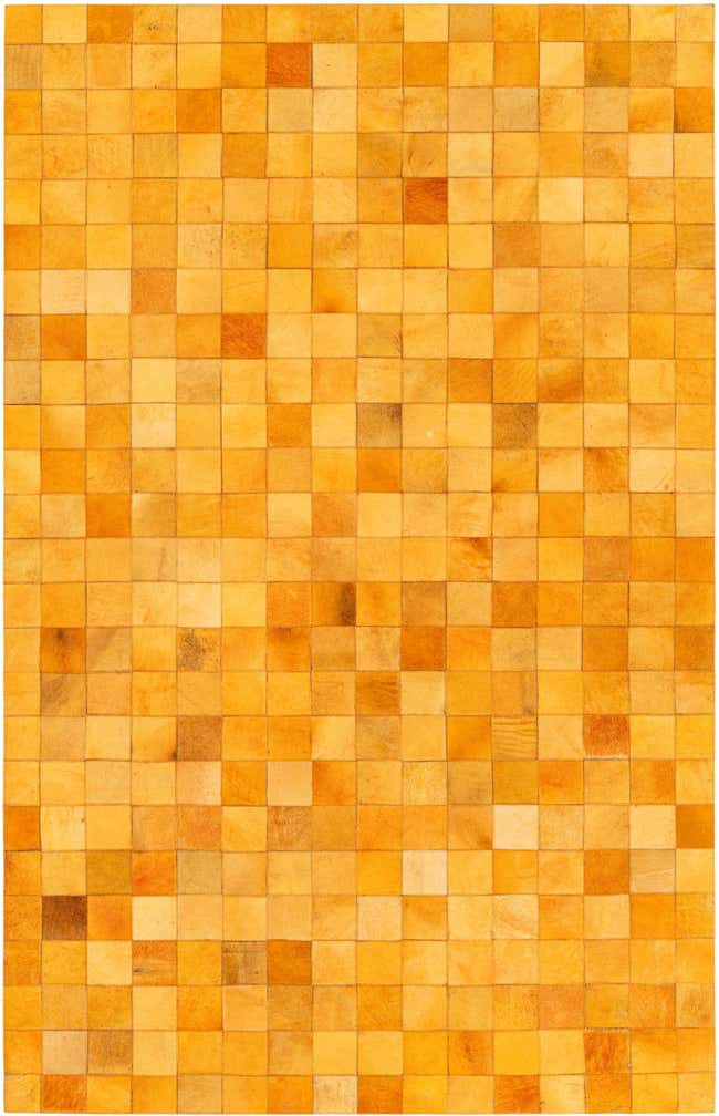 5' 2 x 8' Cowhide Stocks Rug