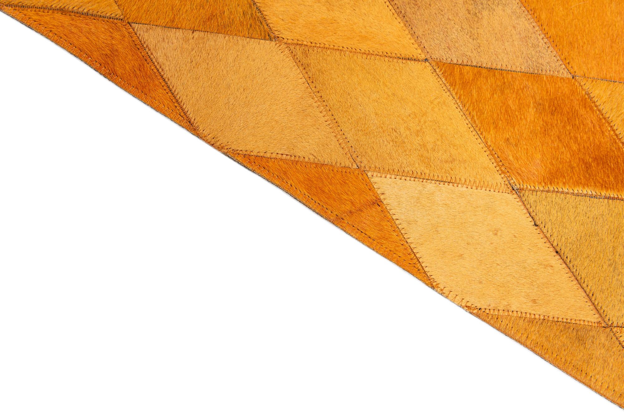8' 1 x 10' 1 Cowhide Stocks Rug