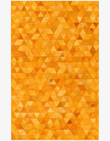 5' 2 x 8' 1 Cowhide Stocks Rug