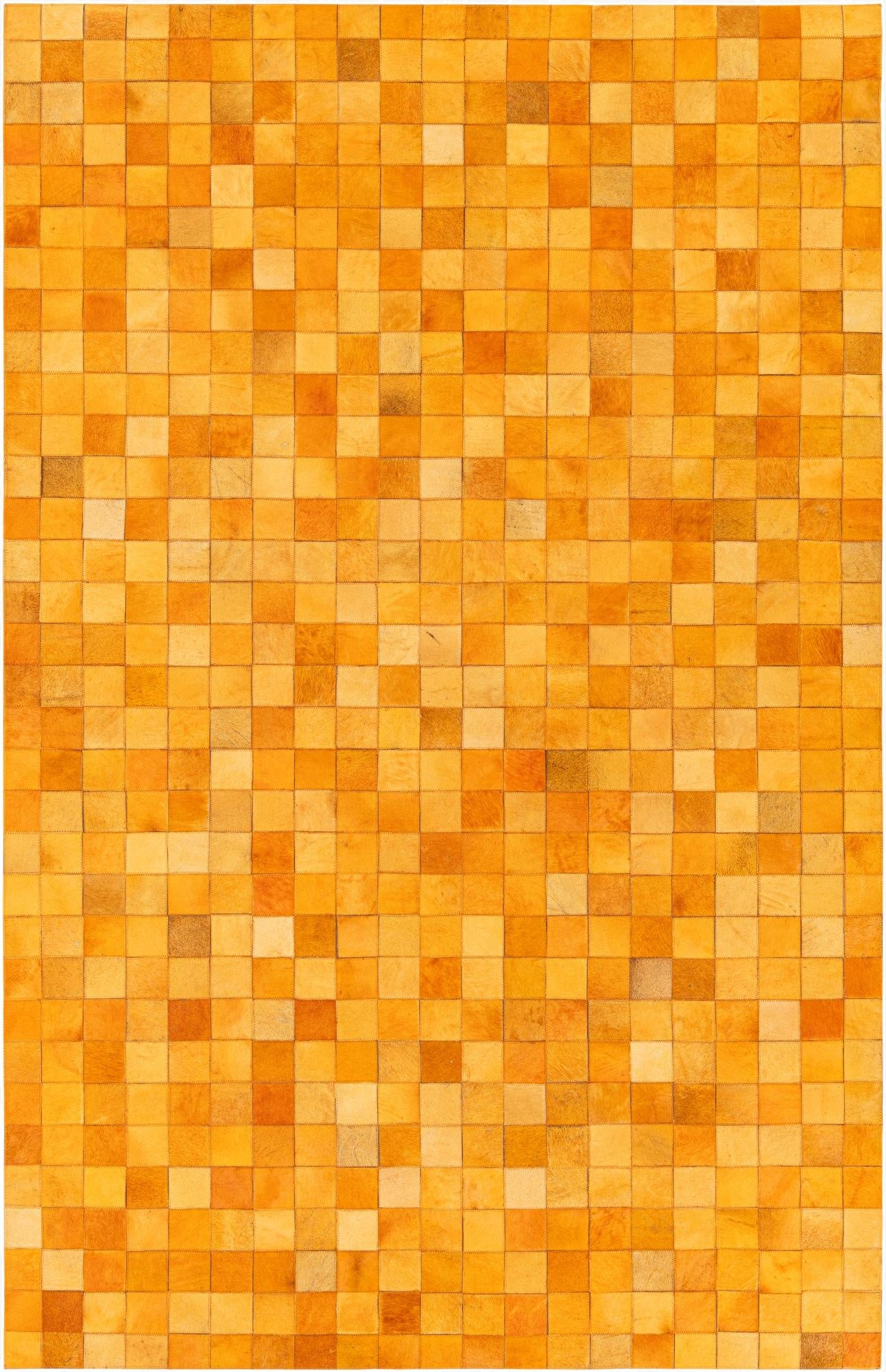 5' 3 x 8' 2 Cowhide Stocks Rug