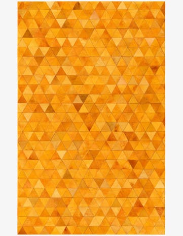 5' 2 x 8' 1 Cowhide Stocks Rug