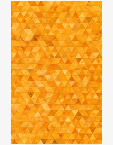 5' 1 x 8' 1 Cowhide Stocks Rug