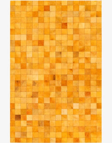 5' 2 x 8' Cowhide Stocks Rug