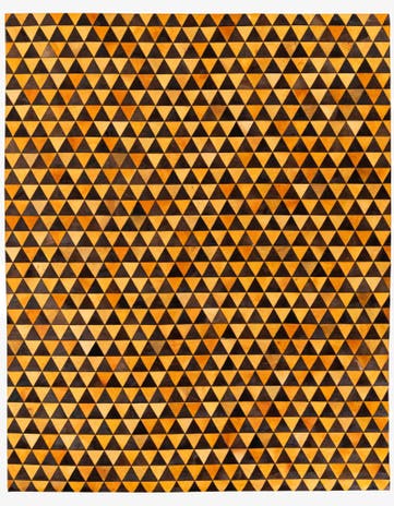 8' 1 x 10' 5 Cowhide Stocks Rug