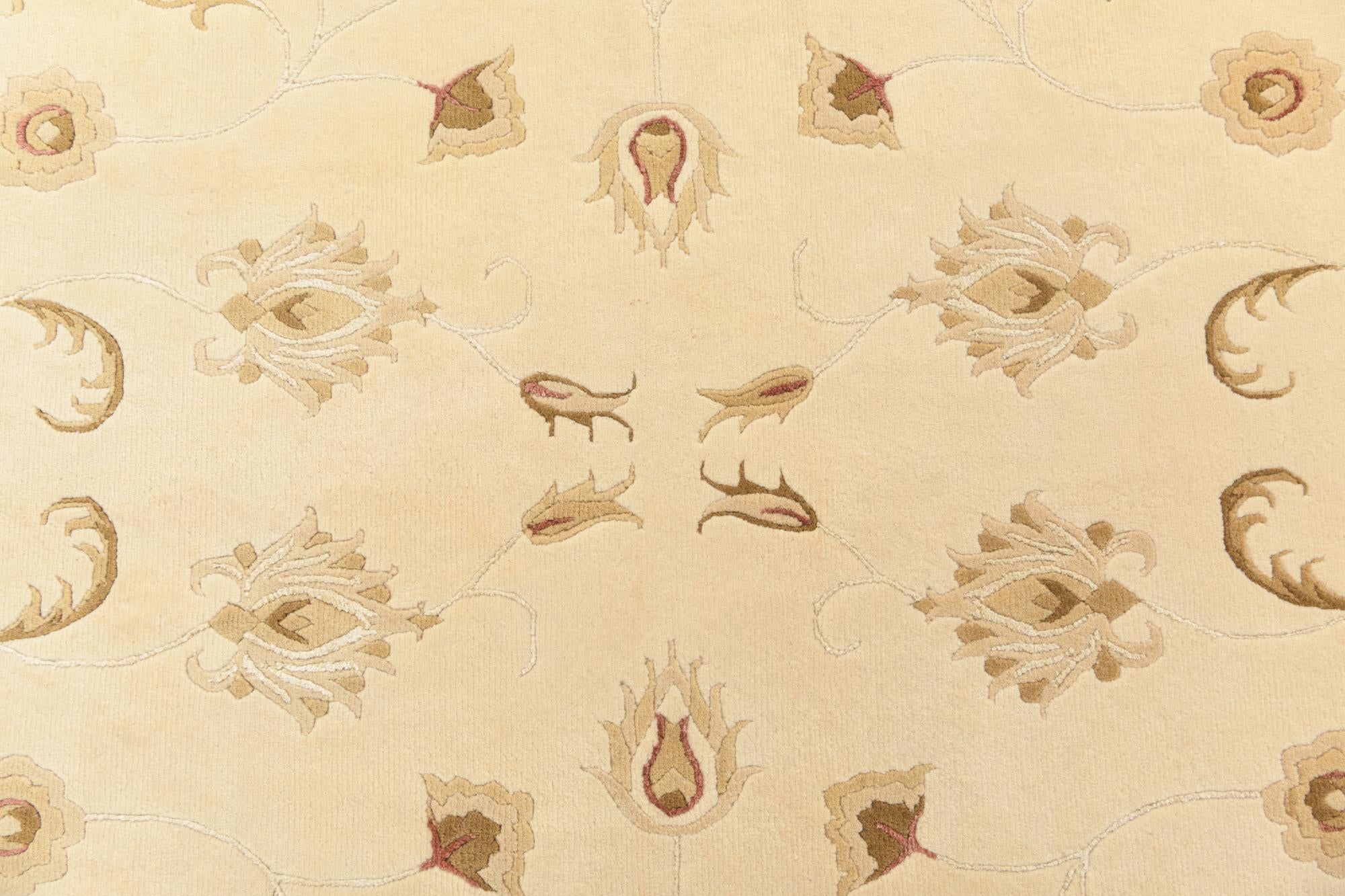 6' 8 x 10' 1 Hand Knotted Darya Wool Rug