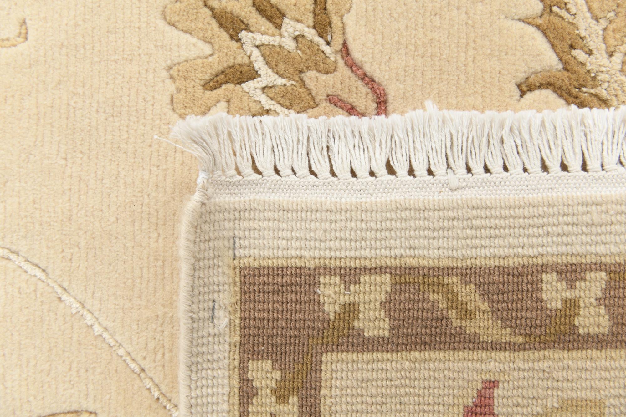 6' 8 x 10' 1 Hand Knotted Darya Wool Rug