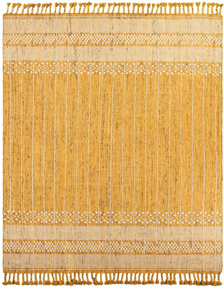 Detail image of 10' x 14' 1 Easy-Clean Eco Bohemian Indoor / Outdoor Rug