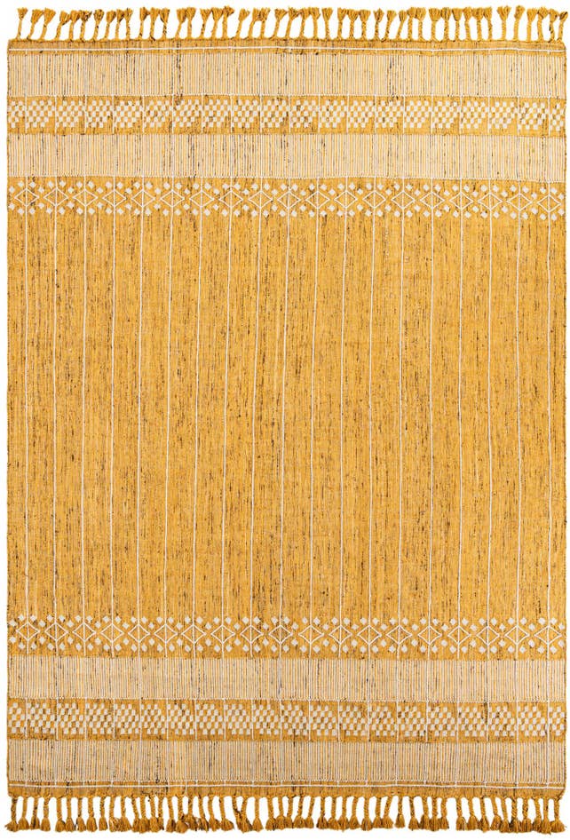 Detail image of 10' x 14' 1 Easy-Clean Eco Bohemian Indoor / Outdoor Rug