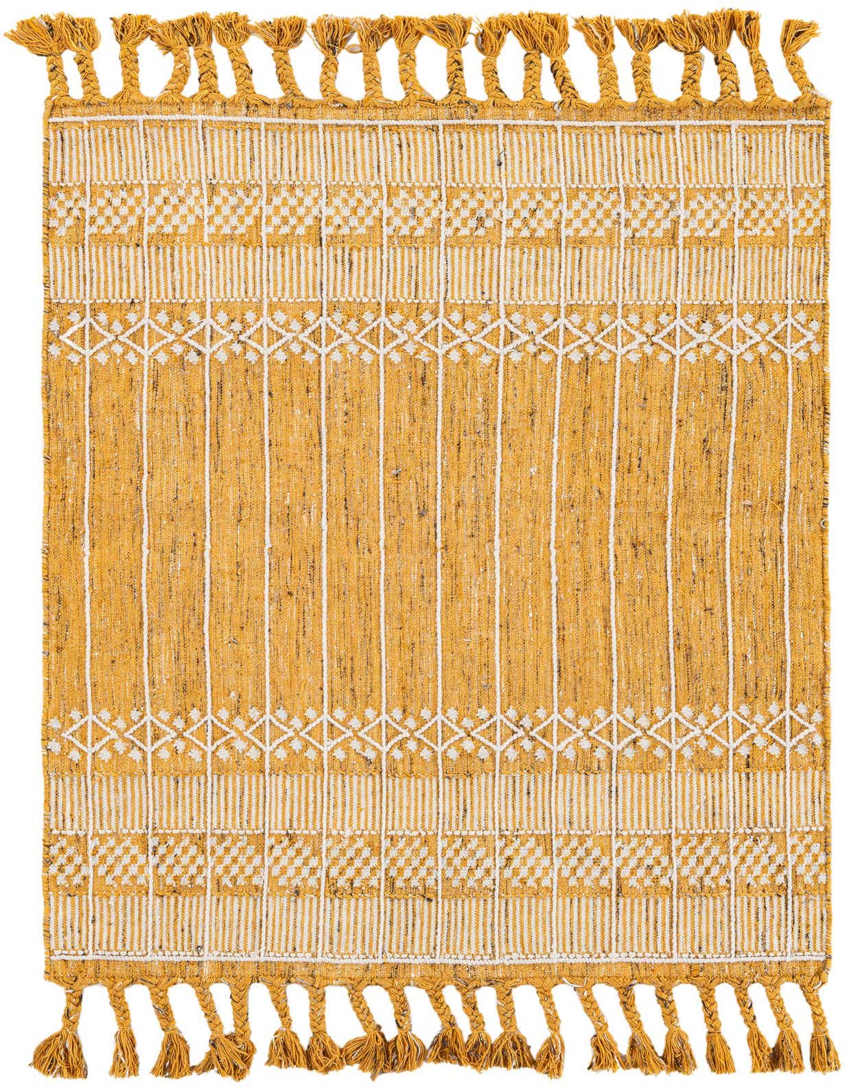 4' 1 x 6' 1 Easy-Clean Eco Bohemian Indoor / Outdoor Rug