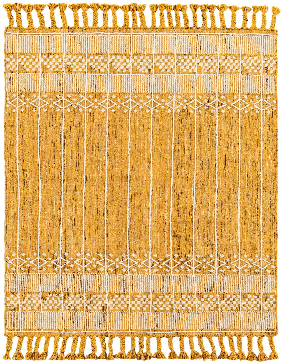 5' 1 x 8' Easy-Clean Eco Bohemian Indoor / Outdoor Rug