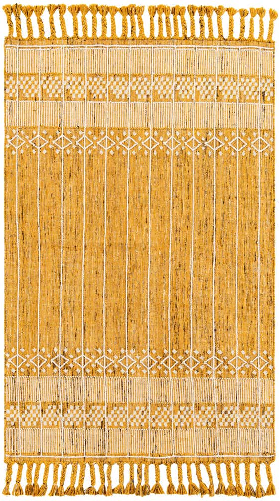 5' 1 x 8' Easy-Clean Eco Bohemian Indoor / Outdoor Rug