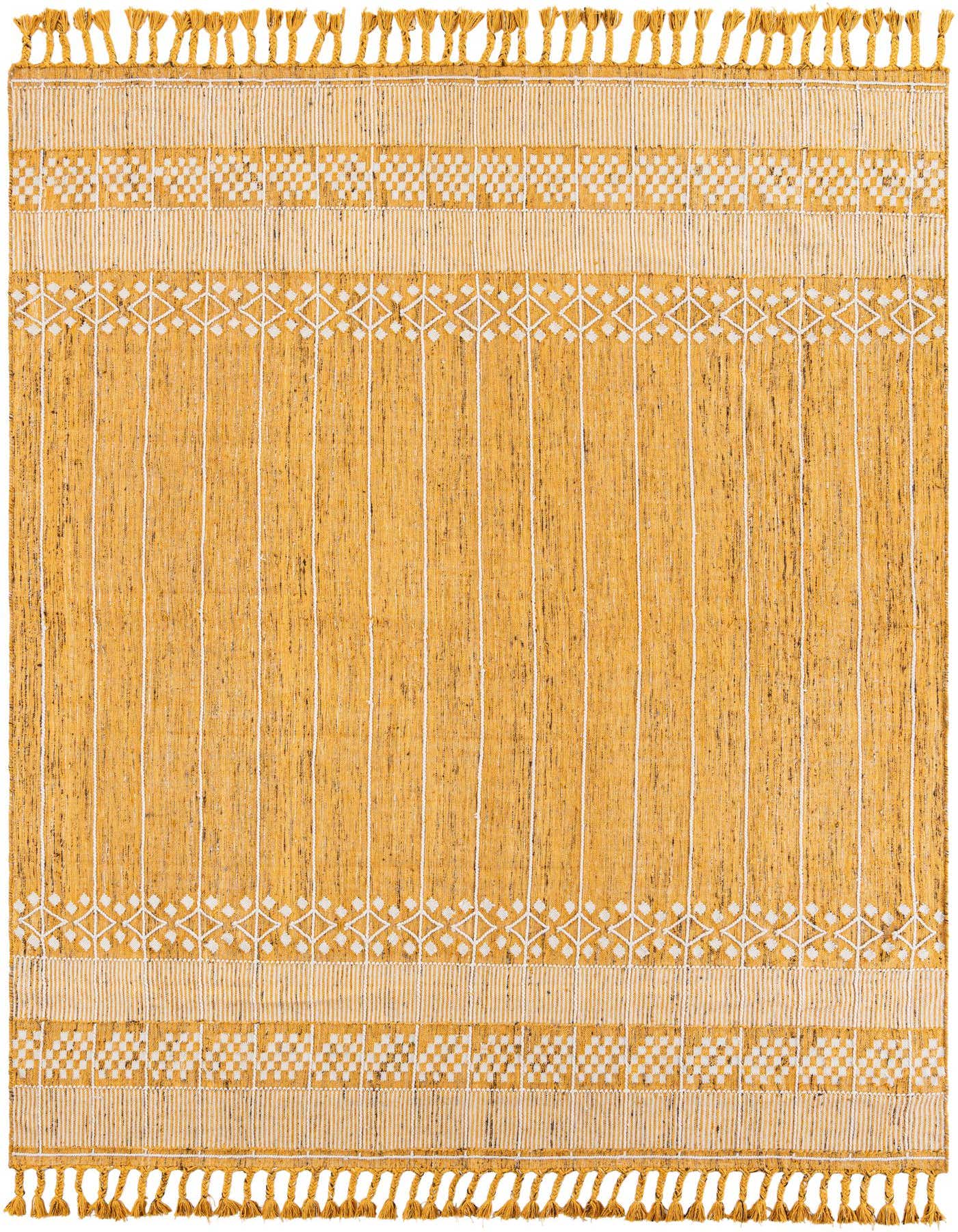 9' x 12' Easy-Clean Eco Bohemian Indoor / Outdoor Rug