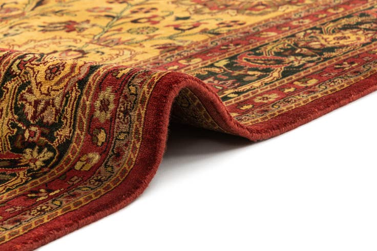 Detail image of 5' 7 x 7' 9 Hand Knotted Isfahan Oriental Wool Rug