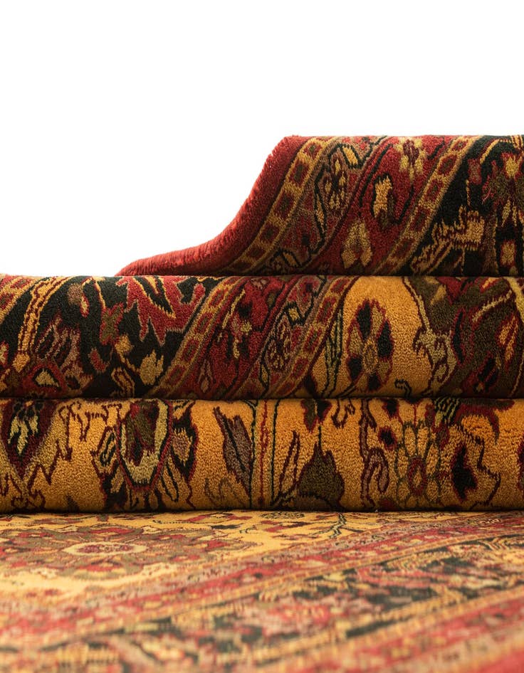 Detail image of 5' 7 x 7' 9  Hand Knotted Isfahan Oriental Wool Rug