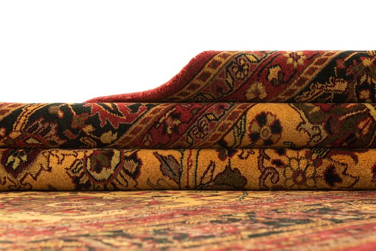 Detail image of 5' 7 x 7' 9 Hand Knotted Isfahan Oriental Wool Rug