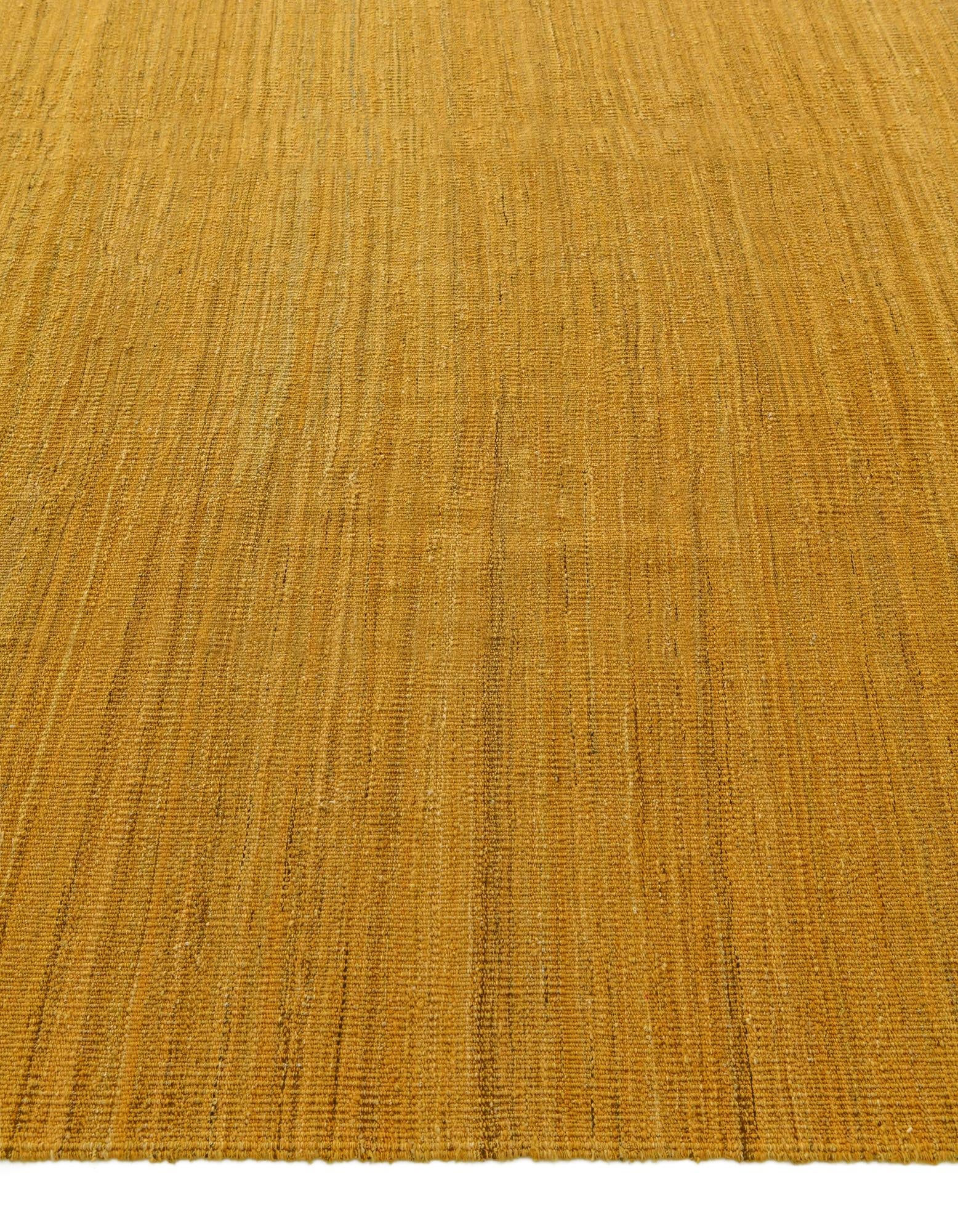 8' 1 x 10' 11 Hand Woven Kilim Modern Wool Rug