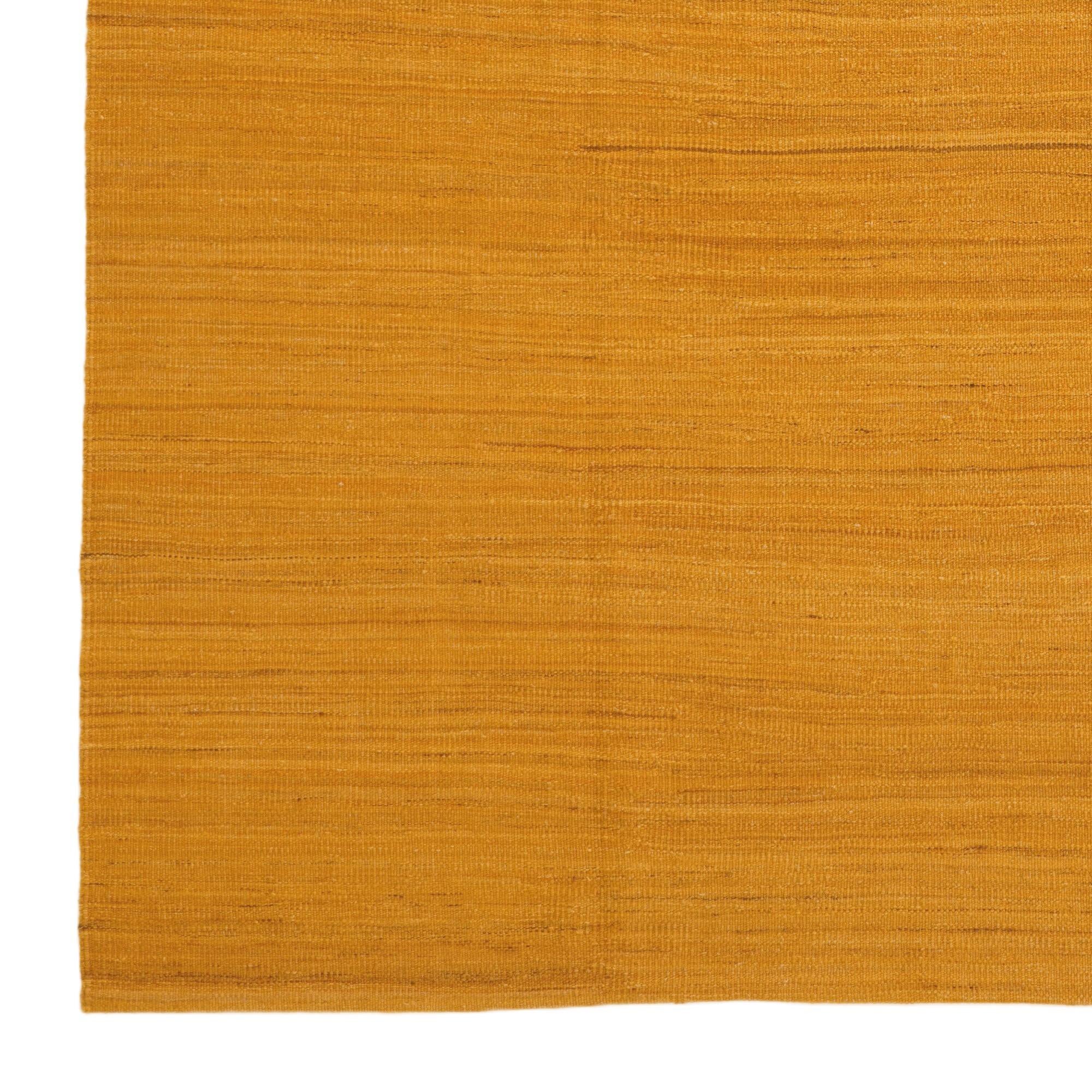 8' 1 x 10' 11 Hand Woven Kilim Modern Wool Rug