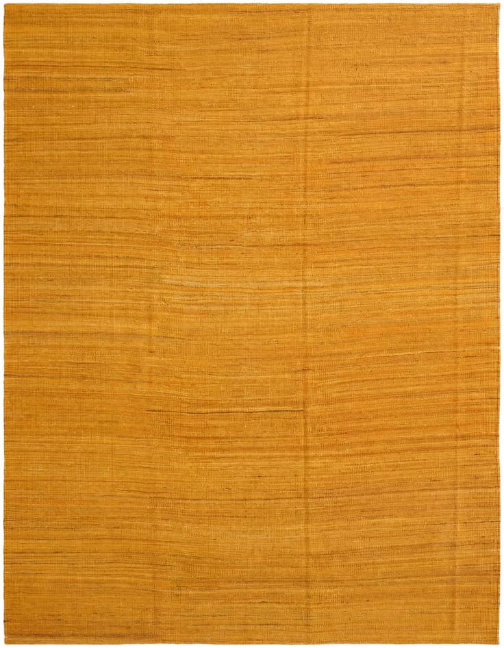 Detail image of 8' 1 x 10' 11 Hand Woven Kilim Modern Wool Rug