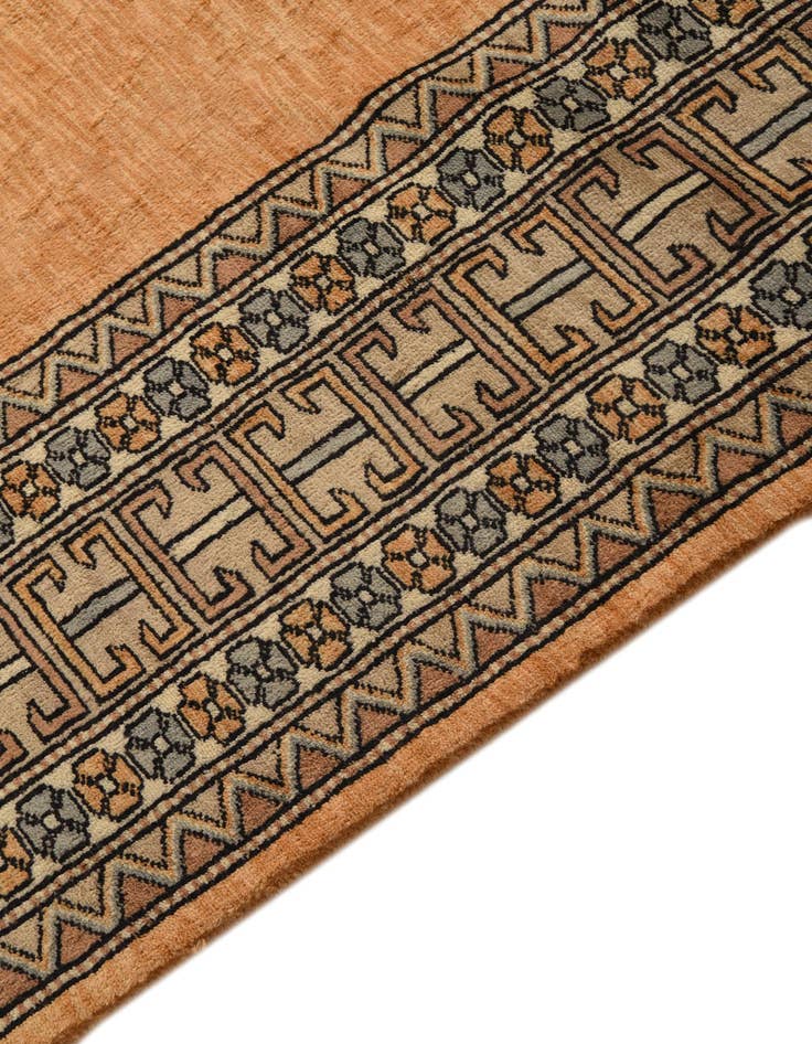 Detail image of 5' 1 x 8'  Hand Knotted Peshawar Ziegler Rug