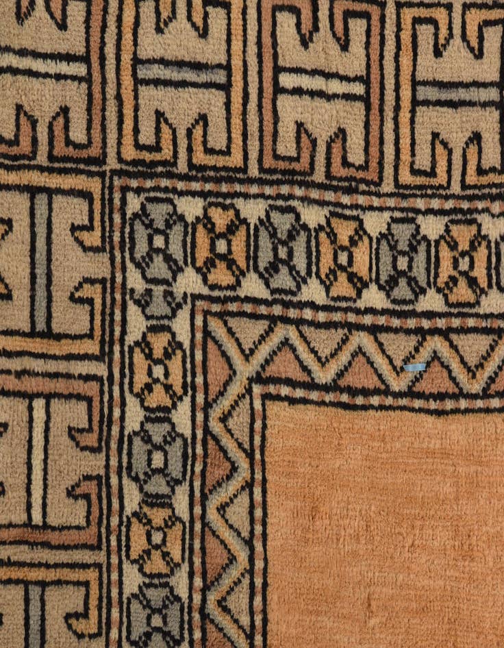 Detail image of 5' 1 x 8'  Hand Knotted Peshawar Ziegler Rug