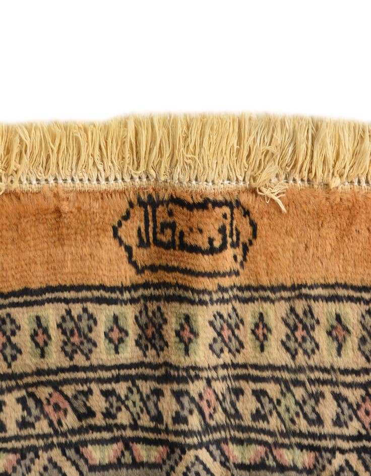 Detail image of  5' 7 x 7' 8  Hand Knotted Peshawar Ziegler Rug