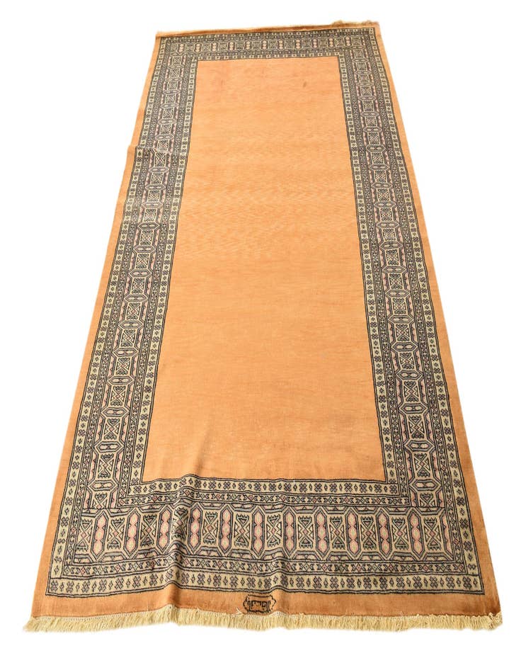 Detail image of  5' 7 x 7' 8  Hand Knotted Peshawar Ziegler Rug